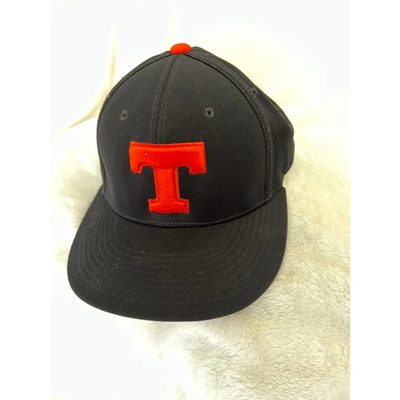 Tennessee Volunteers Fitted Hat 6 7/8-7 3/8 Pacific Headwear Series 9D7p - Picture 1 of 4